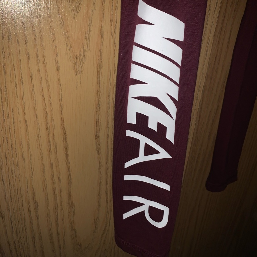 Nike Burgundy leggings